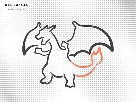charizard outline|Charizard Outline .